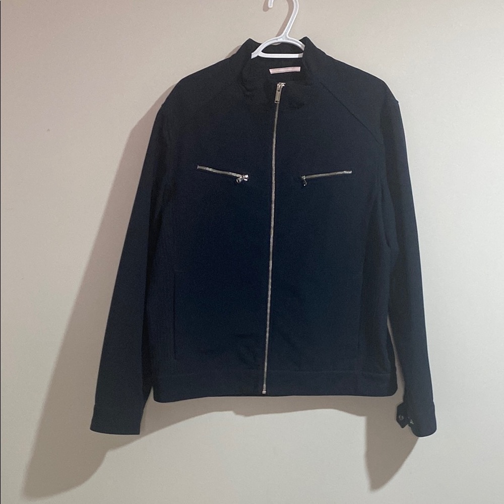 Michael Kors Blue Lightweight Shirt Jacket